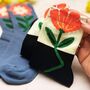 Mother’s Day Flower Socks Gift Set – Cosy Floral Socks Gift For Mum, thumbnail 5 of 9