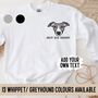 Whippet/ Greyhound Sweatshirt, thumbnail 1 of 5