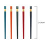 Reusable Five Pairs Fiberglass Alloy Non Slip Chopstick, thumbnail 5 of 5