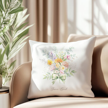 Delicate Family Bunch Cushion | Gift For Her, 2 of 9