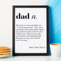 Personalised Dad Or Daddy Dictionary Print, thumbnail 3 of 6