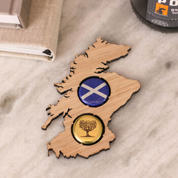 Personalised Map Beer Bottle Cap Collector Gift, 6 of 8