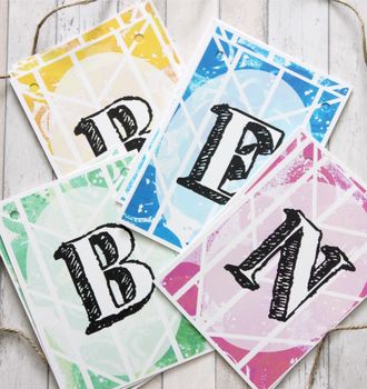 New Baby Bunting, Baby Shower Or Party Decoration, 6 of 6