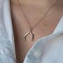 Personalised Wishbone Necklace, thumbnail 1 of 12