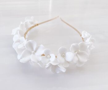 Floral Bridal Headband, 3 of 5
