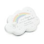 Personalised Rainbow Elephant Cloud Memorial Resin Ston, thumbnail 3 of 4