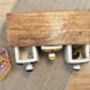 Mini Wooden Three Drawer Ceramic Chest Trinket Box, thumbnail 7 of 7