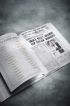 The Oscars Deluxe Personalised History Gift Book Movie Awards Book, 5 of 12