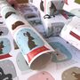 Snowglobe Animals Christmas Wrapping Paper, thumbnail 6 of 12