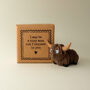 I May Be A Tiny Moo But I Believe In You Tiny Little Gifts Highland Cow, thumbnail 4 of 4