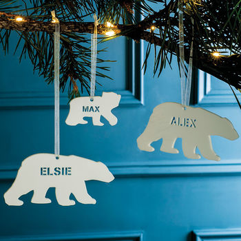 personalised polar bear