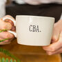 Cba Handmade Stoneware Mug, thumbnail 1 of 3