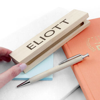 Personalised Luxury Wooden Pen Set, 3 of 7