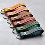 Personalised Coordinates Leather Keyring, thumbnail 1 of 9
