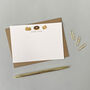 Cookies And Doughnut Correspondence Cards, thumbnail 3 of 4
