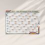 Retro Inspired 2025 2026 Academic Wall Calendar, thumbnail 11 of 12