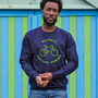 Father's Day Personalised Cycling Sweatshirt, thumbnail 3 of 8