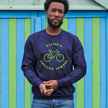 Father's Day Personalised Cycling Sweatshirt, 3 of 8