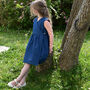 Child's Denim Pinafore Dress, thumbnail 1 of 3