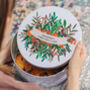 Personalised Wreath Christmas Cake Tin, thumbnail 1 of 2