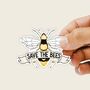 Save The Bees Vinyl Sticker, thumbnail 2 of 4