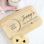 Personalised Wooden Coaster Tray, thumbnail 2 of 4