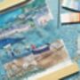 Ferry Crossing Hanging Embroidery Pattern, thumbnail 8 of 10