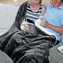 Personalised Super Soft Fleece Sherpa Blanket, thumbnail 4 of 11