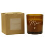 Personalised Name Amber Glass Candle, thumbnail 7 of 8