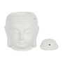 White Buddha Head Oil Burner, thumbnail 6 of 6