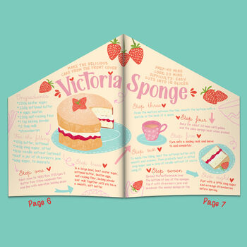 Personalised Baking Activity Book For Mum, 10 of 12