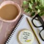 Personalised Thank You Teacher Biscuit And A Cup Of Tea, thumbnail 4 of 7