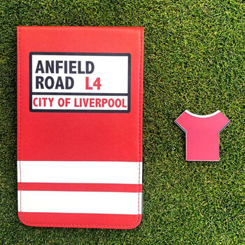 Liverpool Scorecard Holder And Marker Bundle, 4 of 5