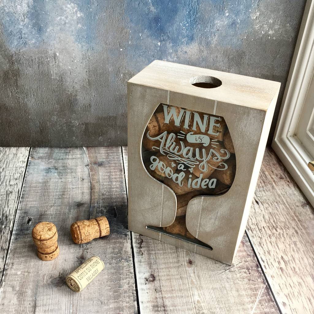 Cork Collector Box By The Contemporary Home