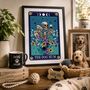 Tarot Dog Mum Print Gift, thumbnail 2 of 9