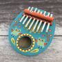 Child's Colourful Wooden Thumb Piano, thumbnail 2 of 5
