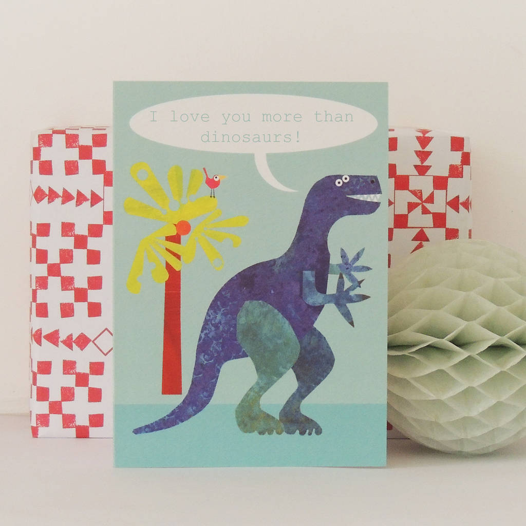 personalised bubble dinosaur card by kali stileman publishing ...