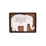 Ceramic Elephant Ring Dish With Slogan And Gift Box, thumbnail 2 of 4