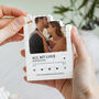 Personalised Romantic Style Block Keepsake Gifts, thumbnail 5 of 12