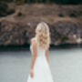 Bohemian Linen Wedding Dress, thumbnail 12 of 12