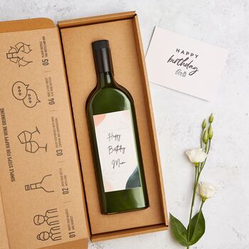 Personalised Birthday Letterbox Wine®, 2 of 5