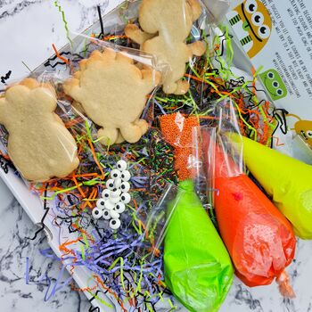 Monsters Diy Cookie Decorating Kit, Six Biscuits, 10 of 12