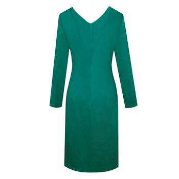 Frieda Dress Emerald, 10 of 10