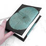 A6 Lotus Leaf Leather Notebook, thumbnail 6 of 12