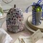 Easter Table Personalised Egg Cosy Liberty Fabric, thumbnail 2 of 6