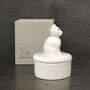 Porcelain Keepsake Box Cat, thumbnail 1 of 2