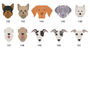 Personalised Dog Breed Ceramic Coaster, thumbnail 11 of 12