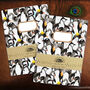 Waddle Of Penguins Print A5 Lined Journal, thumbnail 8 of 10