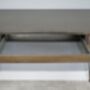 Industrial Metal Desk Copper Console Table, thumbnail 2 of 2