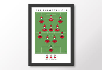 Manchester United 1968 European Cup Poster, 8 of 8